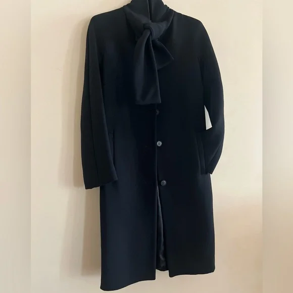 Vintage Moschino Cheap and chic Black Coat Italy size 40 US 6 - Picture 1 of 14